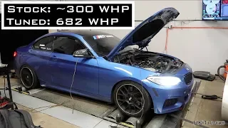 682WHP m235i gets Dyno Tuned