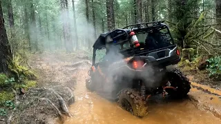 CJ''s new Frontline ACP's 28x10x14 18 polaris general part 1 & Nicolai ohv Park in Oregon