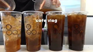 cafevlog)✏️🤍공부할때 듣는 카페브이로그🤍✏️,음료제조영상모음,ASMR,nobgm,최블리,음료멍