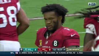 Dolphins strip sack Kyler Murray leads to Ogbah touchdown