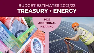 Budget Estimates 2021-2022 - Portfolio Committee No. 1 - 28 February 2022