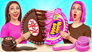 Bubble Gum vs Chocolate Food Challenge | Crazy Challenge by TeenDO