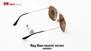 RayBan RB3595 901383  ANDREA