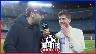 "ESTAMOS ESPERANDO A MESSI" HABLAMOS CON SERGI ROBERTO TRAS SU MVP EN EL CLÁSICO #Jijantes