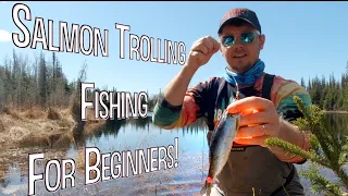 Salmon Trolling Fishing TIPS & TRICKS Tutorial For Beginners! How to Catch MORE Fish!