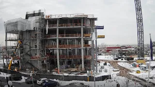 City Hall Construction Time Lapse: March 2022 - December 2022