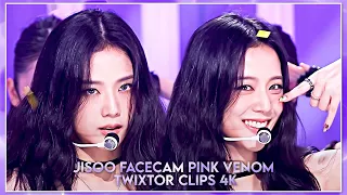 JISOO FACECAM PINK VENOM TWIXTOR CLIPS 4K