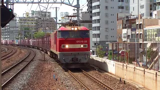 JR貨物 EF510-23号機 RED THUNDER 貨物列車