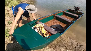 Лодка Матрешка: обзор лодки, изготовленной человеком с прямыми ручищами!