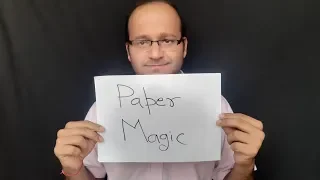 Easy Paper Magic Tricks