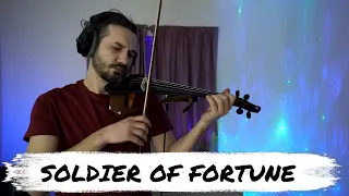 SOLDIER OF FORTUNE - DEEP PURPLE - VIOLIN COVER BY RDS VIOLIN