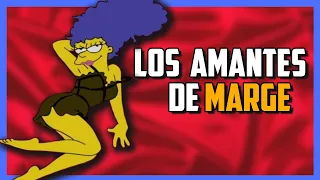 Todas las INFIDELIDADES de MARGE SIMPSON | Resúmenes de series