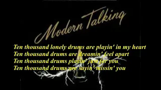 Ten Thousand lonely drums * MODERN - TALKING (2)