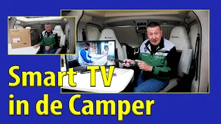 Camper TV 227 Smart TV in de Camper