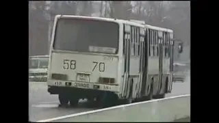 Памяти Икаруса в Москве - автобусы и троллейбусы Икарус-280