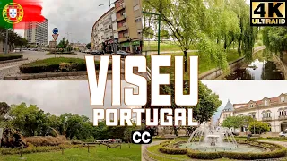 4K VISEU PORTUGAL WALKING TOUR