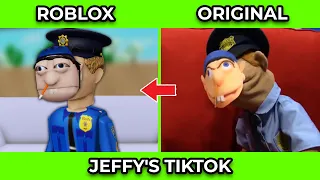 SML Movie vs SML ROBLOX: Jeffy's TikTok ! Side by Side