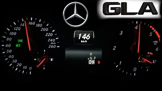 2014 Mercedes Benz GLA 200 136 HP Acceleration 0-100 km/h & 0-200 km/h