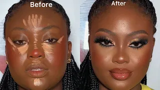 Beginner Friendly Dark Skin Makeup Tutorial