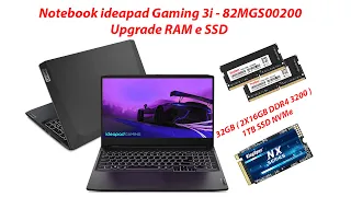 Upgrade Notebook ideapad Gaming 3i - 82MGS00200