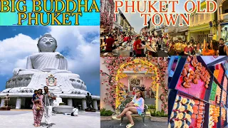 Day 5- The Big buddha | Old Phuket Town | NAKA Market | Elephant Ride | Thai Cuisine #thailandvlog