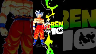Dragon Ball vs Ben 10/Ben 10 vs DBZ /alien x vs all/#cartoonnetwork #shorts #ben10ultimatealien