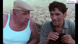 Scene from Il Postino, by the sea