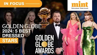 Golden Globe 2024: Margot Robbie In Pink, Leo Sports A Classic Dinner Jacket | 5 Best Dressed Stars