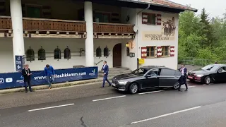 Sebastian Kurz an der Walserschanze im Kleinwalsertal