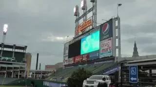 Progressive Field before Final Game of 2012