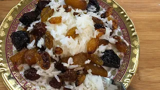Праздничный Пасхальный плов с сухофруктами и изюмом | Չամիչով  Փլավ | Rice with Raisins