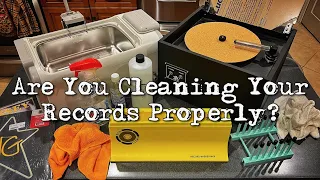 How To Clean Records Properly! My Best Method.