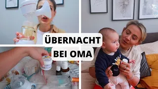 BABYBOY SCHLÄFT DAS ERSTE MAL BEI OMA 🤭 | TBATB