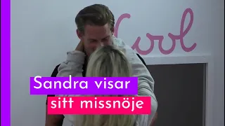 Sandras troshämnd mot Johan I Love Island Sverige 2018