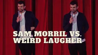 Comedian vs. weird laugher