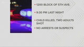 1-year-old child killed in Akron shooting