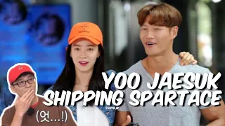 Yoo Jaesuk Shipping Spartace (Part 1) 유재석와 꾹멍 | Song Jihyo & Kim Jongkook 김종국 송지효