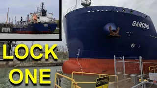 Polsteam Gardno crosses the road -  Welland Canal