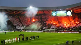 BEST ATMOSPHERE CELTIC V HIBS FINAL (HIGHLIGHTS) AND GOALS !!!!