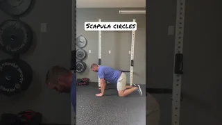 How To Fix Crunchy Shoulders With Scapula Circles