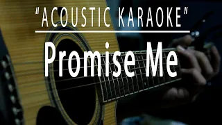 Promise me - Acoustic karaoke (Beverly Craven)