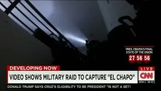 Video shows firefight during raid on Chapo's hideout