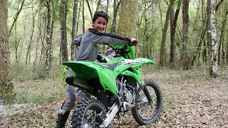 2021 KX85 (Danny's official 1st ride)