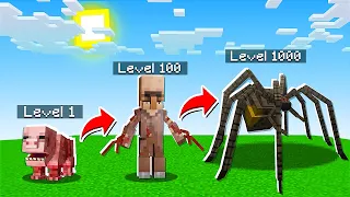 COMA os MOBS INFECTADOS para CRESCER no MINECRAFT!