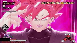 DRAGON BALL: THE BREAKERS first goku black match with great luck