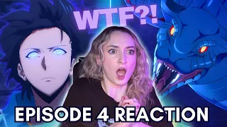 JINWOO is THAT GUY 🔥 | Solo Leveling Episode 4 (REACTION) "I've Gotta Get Stronger"