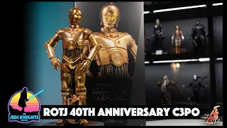 Hot Toys C3PO Star Wars Return of the Jedi Unboxing & Review