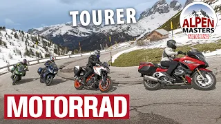 BMW R 1250 RT vs. Kawasaki Z 1000 SX Tourer vs. KTM 1290 Super Duke GT vs. Yamaha FJR 1300 AE