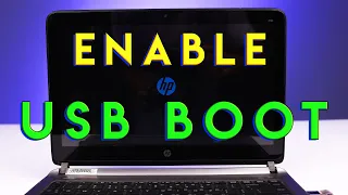 How to Boot HP Laptop from USB | Install Windows 11 or Linux (Hp ProBook 430 G2)