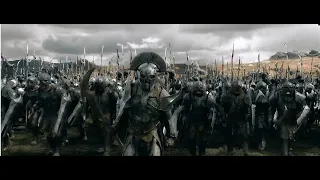 Orcs march chanting